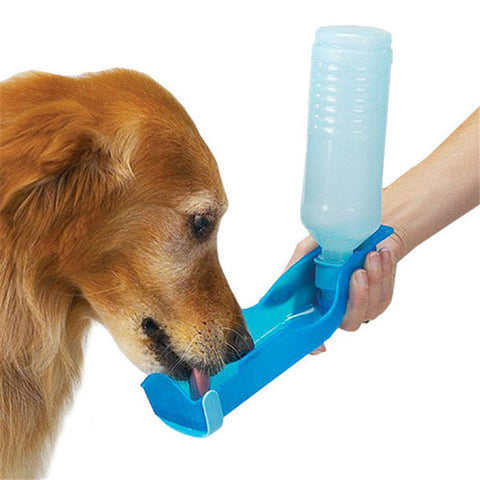 Fold-able Pet Travel Drinking Dispenser