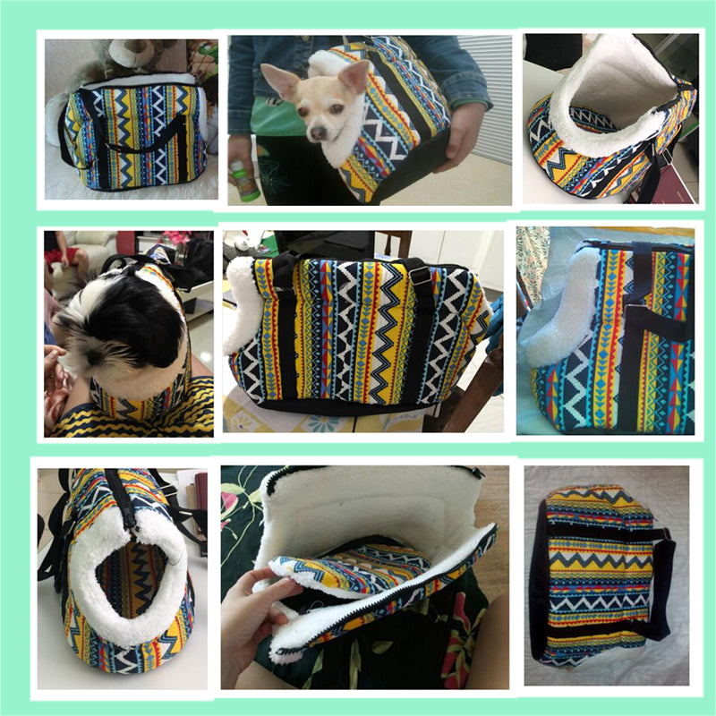 Bohemian Pet Travel Bag